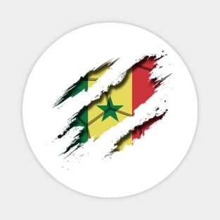 Senegal Football Magnet